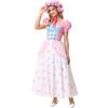 CosplayM-XL Toy Story Pink Secret Honey Princess Dress, Halloween Day Cosplay Stage Dress