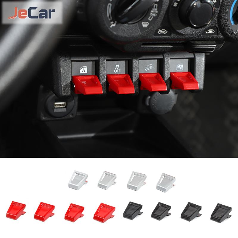 Кнопка переключения подъема окна автомобиля из АБС-пластика, расширенная декоративная наклейка, накладка для Suzuki Jimny Up, салон автомобиля