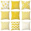 Yellow Pillow Geometric Pillow Case Pineapple Pillow Case Car Cushion Sofa Pillow Cushion Cover Nordic