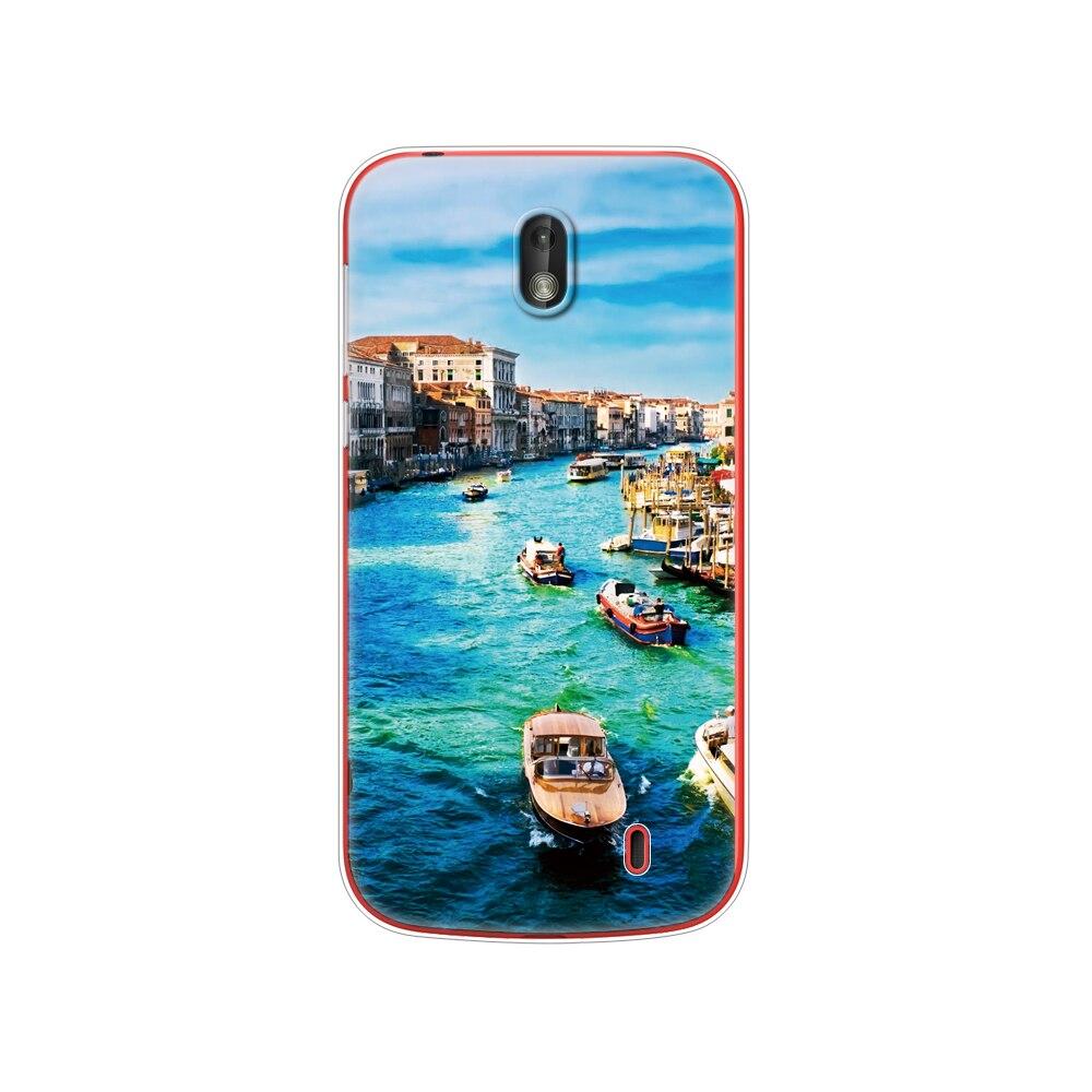 Чехол для телефона Nokia 1 Plus, симпатичный силиконовый мягкий чехол для Nokia 1, чехол для Nokia1 Plus, чехол-бампер, чехол для зимы, снега, рождества