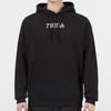 Puma Downtown Fun Logo Print Hoodie Men Tops Black 535412-01