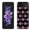 Witch Girl And Cat Case for Samsung Galaxy Z Flip 6 Flip 5 4 3 5G Black Cell Phone Cover Z Flip 5 Luxury PC Shell Coque