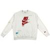 Casual Crew Neck Sweatshirt Men Tops White FD9901-030