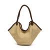 Parent Shoulder Bag Bohemian Beach Bag Beach Handbag Hollow Shoulder Bag Straw Woven Bag  Travel