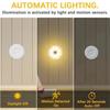 Motion Sensor Light USB Night Light With Switch Rechargeable Inductor Lights For Kitchen Stairs Hallway Closet Bedroom