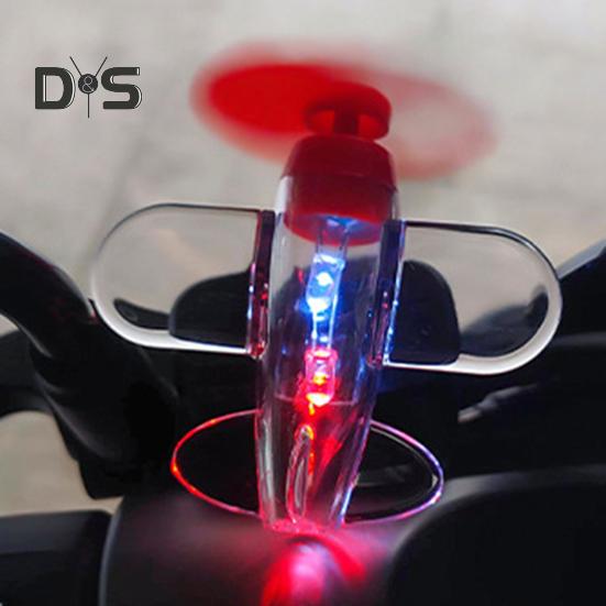 2 шт. ветряной светодиодный пропеллер для самолета, мотоцикла, велосипеда, автомобиля, украшения, водонепроницаемая светящаяся летающая игрушка, светодиодный светящийся спиннер для спорта на открытом воздухе