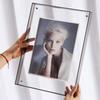 Утолщенная цветная квадратная фоторамка акриловая рамка для картин украшения для рабочего стола