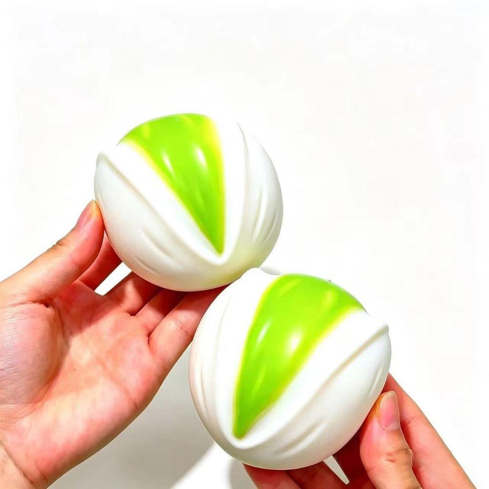 Non-bounce Crunchy Squeeze Shapable Blocks Filled Squishy Creative Pistachio Squishy Kids Adults