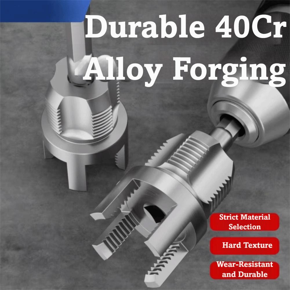 1 Inch Pipe Threader Multi-Use Pipe Tapping Tool Adjustable PVC PPR Threading Tap Plumbing Work