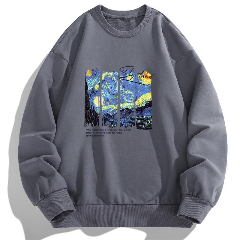 Autumn and Spring Long Sleeved T-shirt Men's Sweater Base Shirt Men's Round Neck Pullover Sweater Men