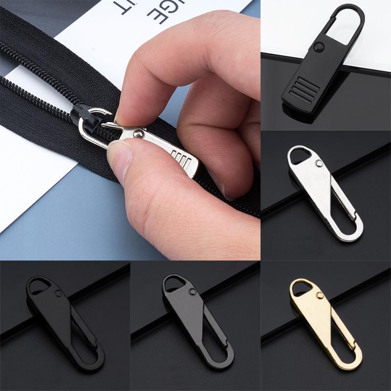 2Pcs Universal Removable Pull Tab Zipper Head Accessories Detachable Zipper Puller