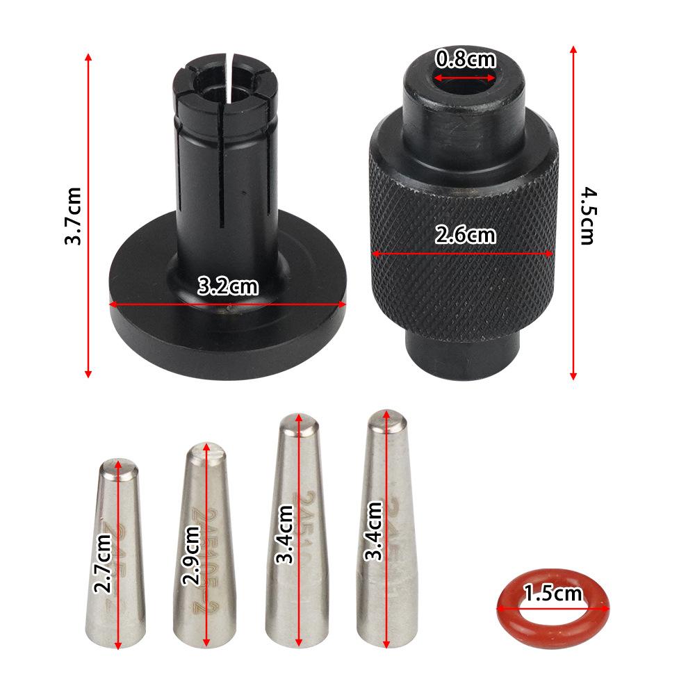 For GM Engines Fuel Injector Rail Assembly Remover & GM245 Fuel Injector Seals Tools Perfectly Fits 6706