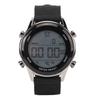 Men Digital Sports Watch Waterproof Alarm Countdown Dual Time Zone Nylon Strap Digital Watch with