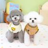 1pc Pet Dog Clothes Soft Warm Dogs Jumpsuits Tiger Pattern Pet Clothing for Small Dogs Puppy Cats Costume Coats
