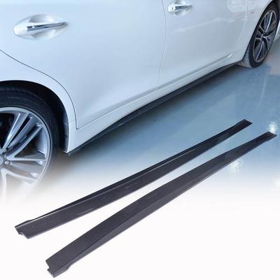 Боковые пороги V2 (для Q50, Карбон) для Infiniti Q50/Q60 2013-2024 гг