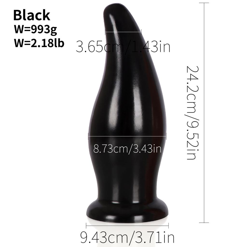 Большая тяжелая анальная пробка для мужчин и женщин, задняя площадка, расширение, мастурбация, анальная пробка, толстый анальный кнут, бокс, SM, взрослые секс-игрушки