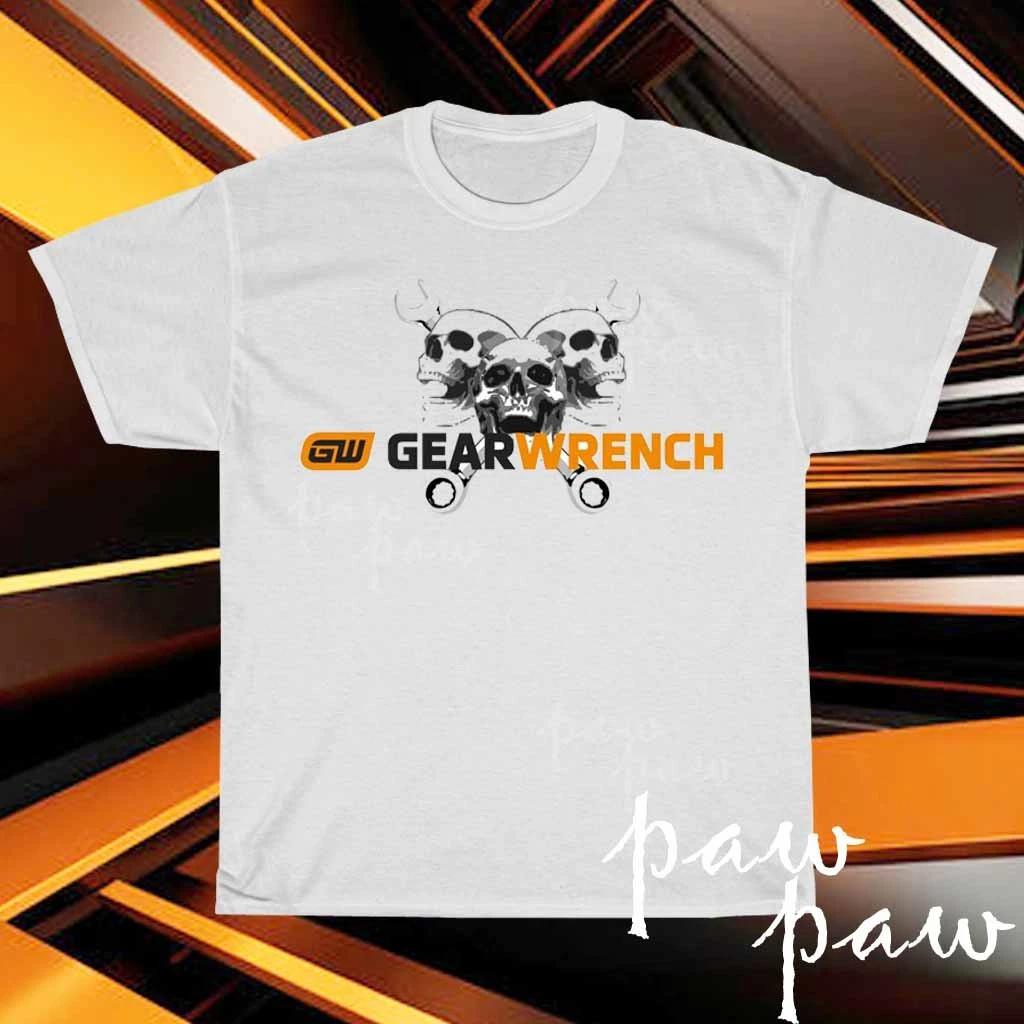 Новая футболка с логотипом ручных инструментов GearWrench, тяжелый логотип, американская, смешная, размеры от S до 5XL
