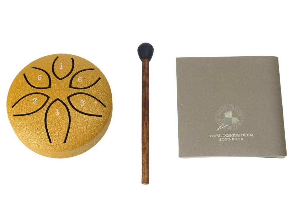 3-Inch 6-Note Mini Steel Tongue Ethereal Drum