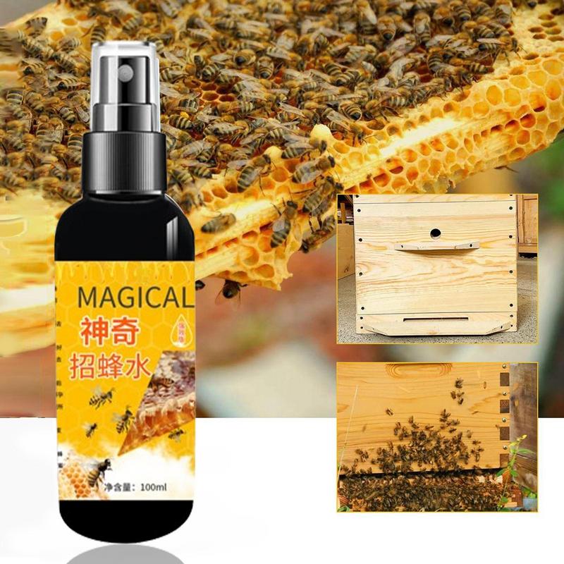 Bee Attractant for Trap Multipurpose Natural Bait for Carpenter Bees 100ml Portable User-Friendly Bee Bait Effective Bee Lure