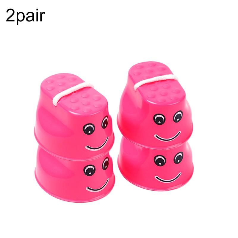 2 пары прыгающих ходулей Smile Детские игрушки Баланс Координация Детский сад Оборудование для тренировки сенсорной интеграции для детей TMZ