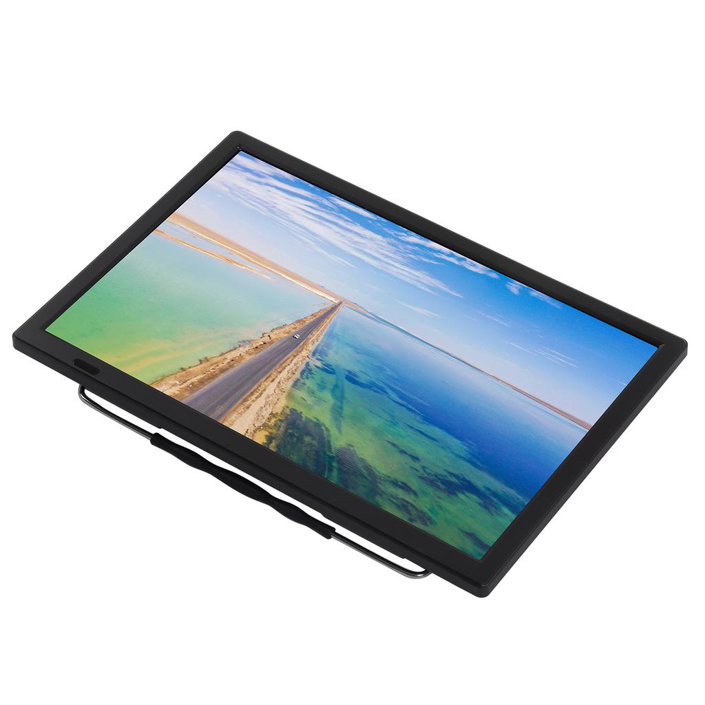 Портативный телевизор 15,4 дюйма со встроенным аккумулятором, светодиодный телевизор с цифровым тюнером