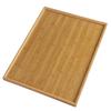 Minimalist Natural Bamboo Double-Layer Rectangular Tea Tray