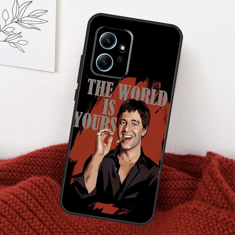 Чехол Scarfaces The World Is Yours для Xiaomi Redmi Note 13 9 10 11 12 14 15 Pro Plus Чехол для Redmi 15 C 12C 13C 14C 10C