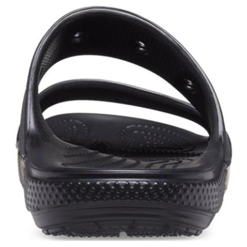 Crocs Удобная повседневная обувь из ЭВА с кожаными вставками, нескользящая, унисекс, черная