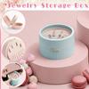 1 шт. портативная шкатулка для драгоценностей браслет ожерелье кольцо подарочная коробка серьги коробка для хранения ювелирных изделий