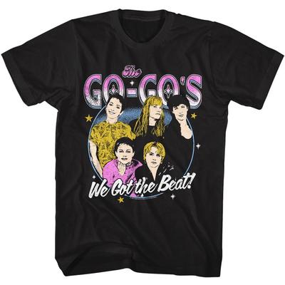 Go-Go's We Got The Beat Черная футболка для взрослых