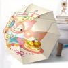 LinaBell & Fruit Cake Automatic Opening and Closing Umbrella, Suitable for Various Occasions, Outdoor Activities, Lightweight Umbrella