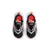 Nike Air Max 270 RT Амортизация, Износостойкие Низкие Беговые Кроссовки Черно-Серые Красные Для Младенцев и Малышей CD2654-019