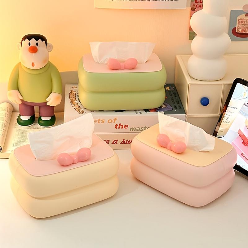 Домашняя кремовая коробка для салфеток в стиле для гостиной, журнального столика, обеденного стола и держатель для хранения бумаги в ванной комнате