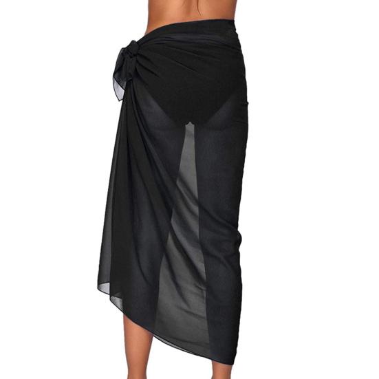 Fabulous Easy To Match Sexy Ultra Thin Anti-UV Sunscreen Beach Bikini Skirt for Holiday Summer