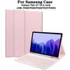 Чехол-клавиатура для Samsung Galaxy Tab A7 10,4 дюйма, для Tab A7 Защитный чехол с держателем для стилуса, Съемная Bluetooth-клавиатура