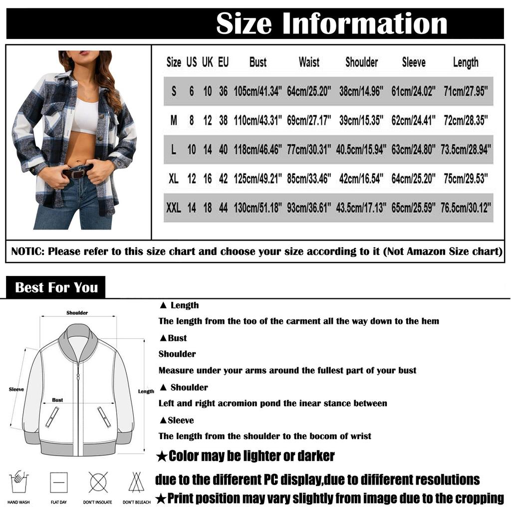 Модная женская повседневная свободная шерстяная плюшевая клетчатая куртка-рубашка с длинными рукавами