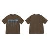 Mens Oversized Cotton Tee With Bold Letter Print Casual Short Sleeve T-Shirt Youth Streetwear