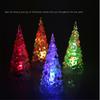 LED Color Changing Mini Christmas Xmas Tree Home Table Party Decor Charm Glitter Christmas Tree