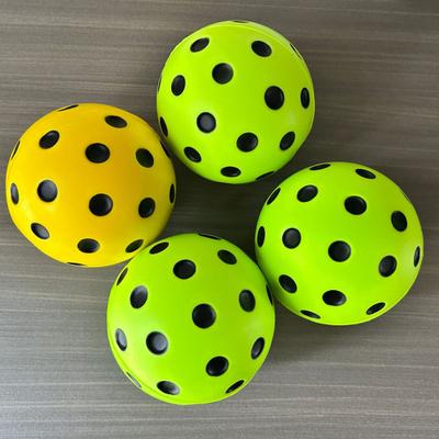 Пенопластовые мячи Pickleball для тренировок, тихий отскок мяча для тренировок и соревнований, пенопласт высокой плотности Pickle