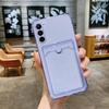 S 23 22 21fe Сумка-чехол с держателем для карт для Samsung Galaxy S23 S22 S21 Plus Ultra S20 Fe S21fe Прозрачный силиконовый чехол S23plus