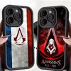 Чехол для игрового телефона A-Assassin S -Creed для iPhone 17 16 15 14 13 12 11 Pro Max Mini Plus Мягкая задняя крышка из ТПУ