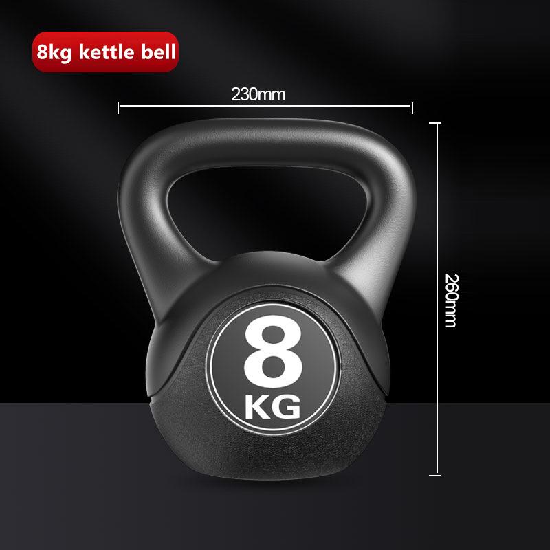 Portable Iron Sand Kettlebell for Full Body Workout Non-slip Home Fitness Equipment for Men Women