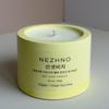 NEZHNO SOY CANDLE Ceramic Interio Jar Aroma Candle / SUNSET BEACH 4.3oz