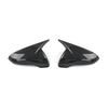 For Hyundai Veloster JS - Car Tuning Carbon Fiber Bull Horn Rearview Mirror Decoration Cover Trim Exterior Accessories