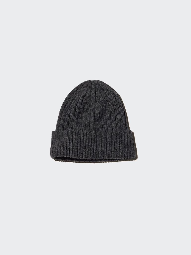 Uniqlo Heattech Rib Beanie Model