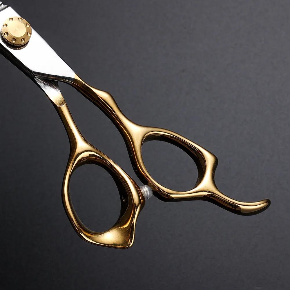Нержавеющая сталь Германия парикмахерские ножницы 6.0 дюймов регулируемые парикмахерские ножницы для стрижки волос филировочные ножницы профессиональный инструмент для укладки волос в салоне