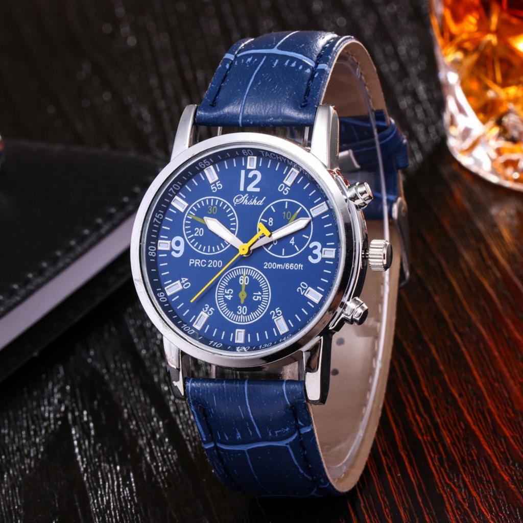 Men's Waterproof Luminous Running Alarm Clock Watch