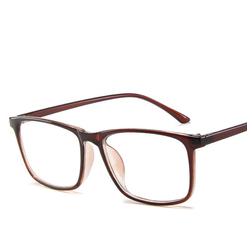 Новая оправа для очков в корейском стиле для мужчин и женщин, модная квадратная форма, мужская, женская, фабрика очков, низкая цена, декоративные очки