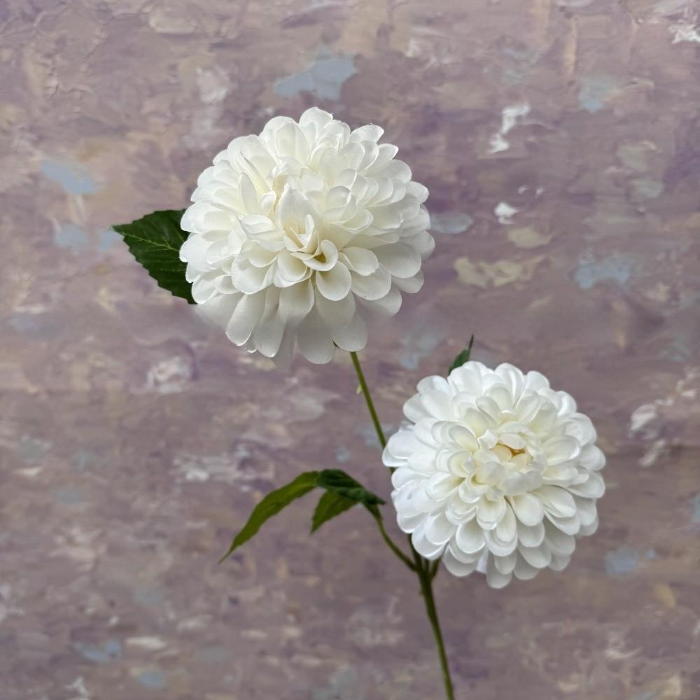 New Silk Artificial Dahlia Flowers Decorative Bouquet Chrysanthemum Fake Flower Floral Artificial Faux Plants Wedding