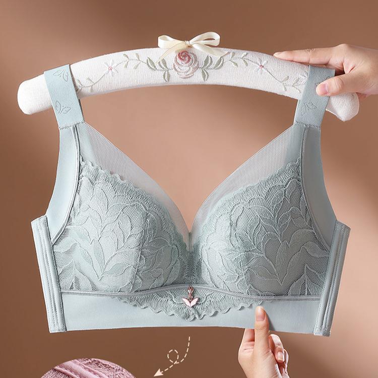 Бюстгальтер без стального кольца, антипровисающий бюстгальтер, тонкий женский бюстгальтер, собранный вместе, летний регулируемый бюстгальтер
